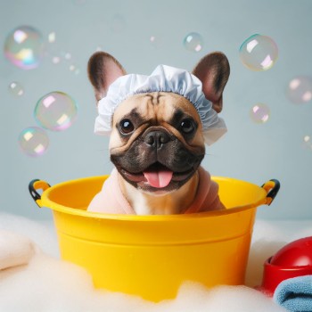 How to Bathe a French Bulldog with Allergies