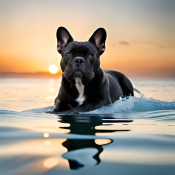 Why French Bulldogs cannot Swim